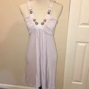 Dating Clothing Light Purple Embellished Dress